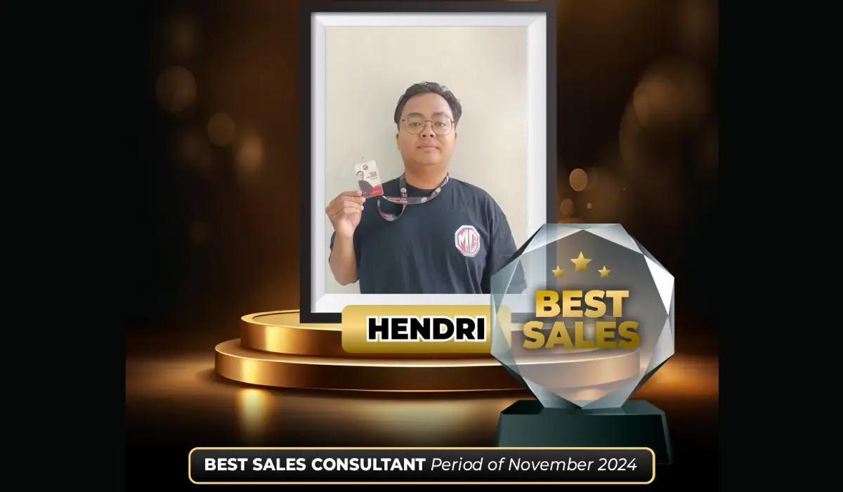 BEST SALES CONSULTANT of the Month Periode November 2024